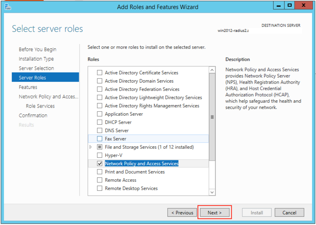 How to Configure Radius Server on Windows Server 2012 - Duffield Fationsuld Radius Server Icon